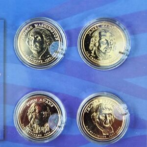 Gold Plated President Coins